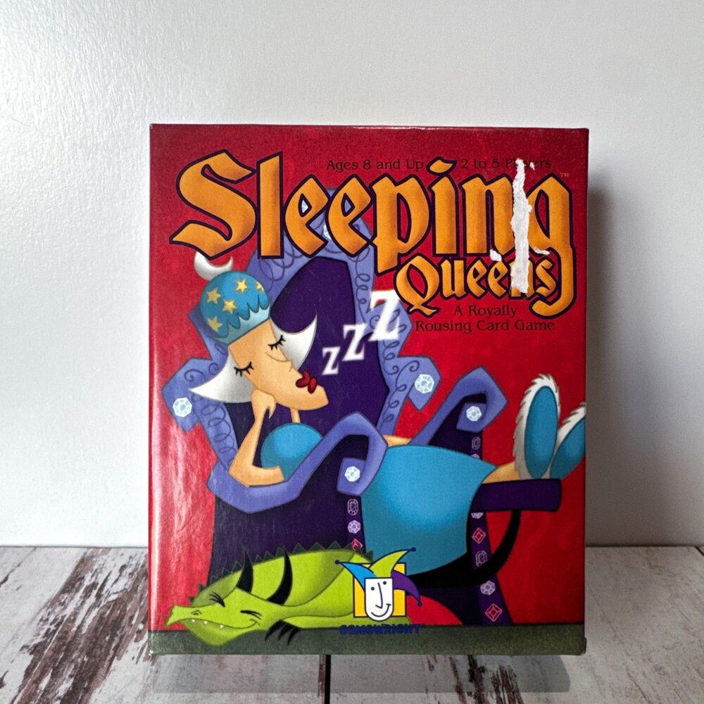 Gamewright Sleeping Queens Fantasy Card Game 2-5 Players Age 8+ 2006